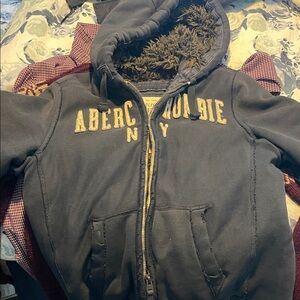 Abercrombie & Fitch Blue Wolf Jaw Jacket